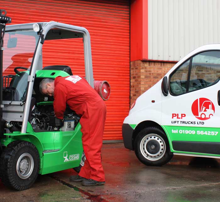 For forklift servicing in Rotherham call PLP lift Trucks on 01909 564 257